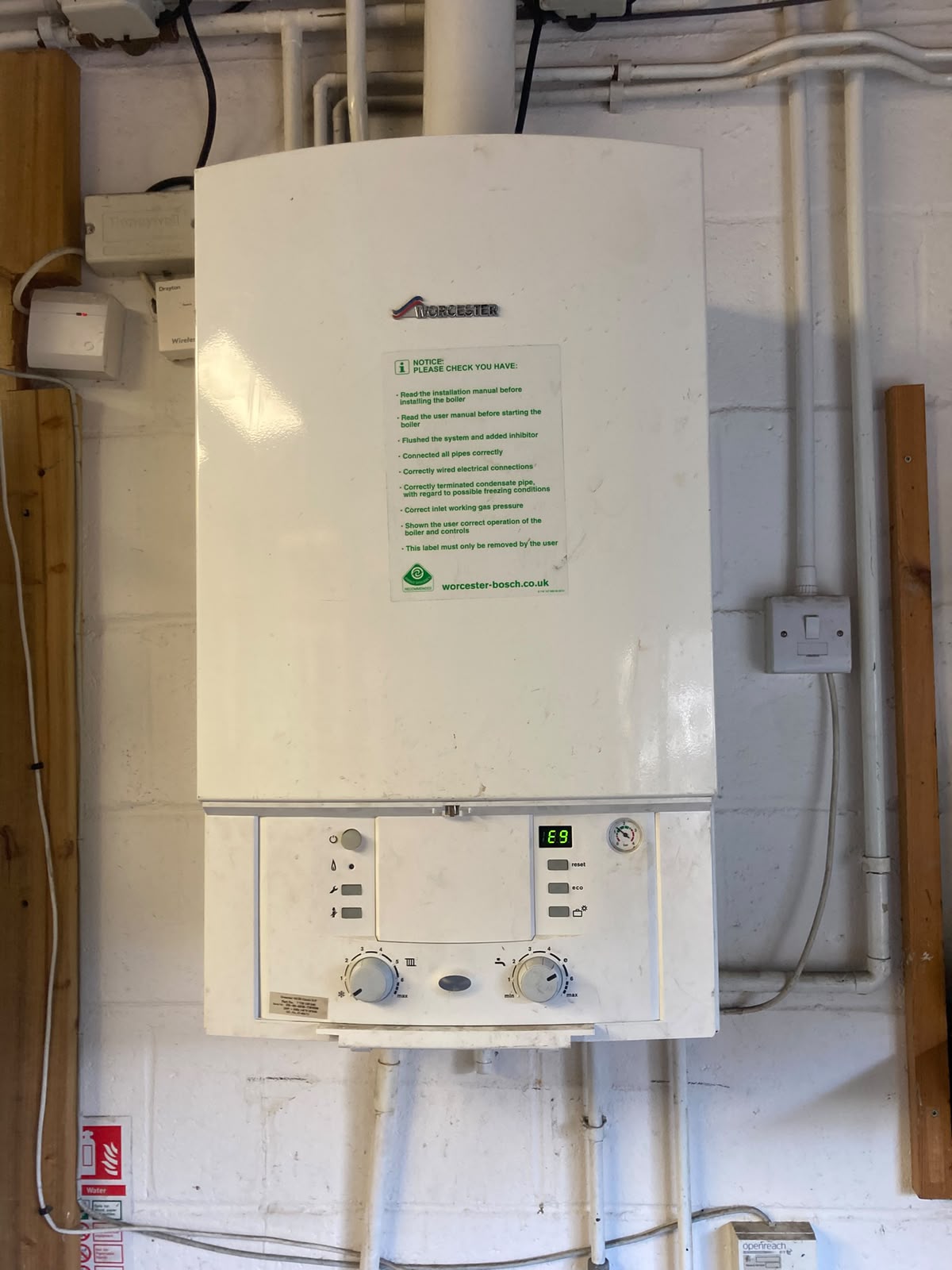 Bosch E9 Fault and Pressure Loss